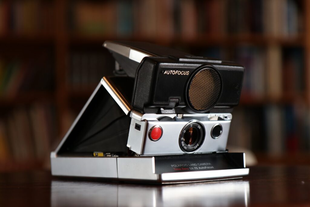 Polaroid SX-70: Spiegel der Vergangenheit
